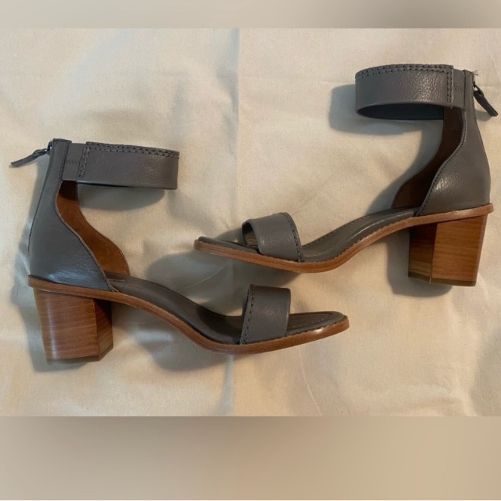 Frye Brielle Back-Zip Sandals